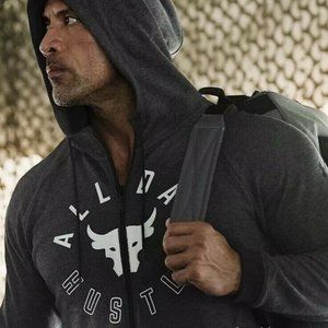 Under Armour-Project Rock ALL DAY HUSTLE Hoodie XL